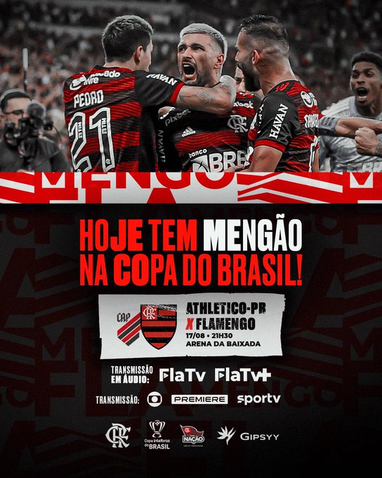 Copa do Brasil: Flamengo vira contra o Athletico-PR em casa no primeiro jogo  das quartas de final 