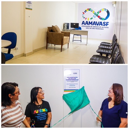 Prefeitura de Juazeiro entrega Sala de Neurodiversidade para a AAMAVASF  