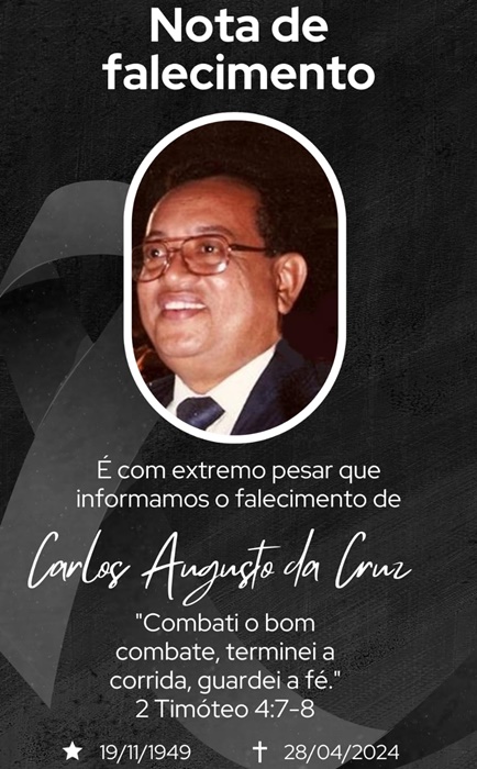 Morre em Juazeiro o Dr. Carlos Augusto Cruz