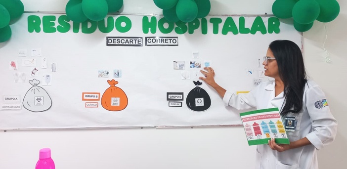 Hospital Dom Malan em Petrolina realiza ações de controle de infecção hospitalar com funcionários