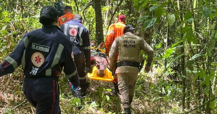 Idoso desaparecido há um mês é resgatado em área de mata em São Francisco do Conde