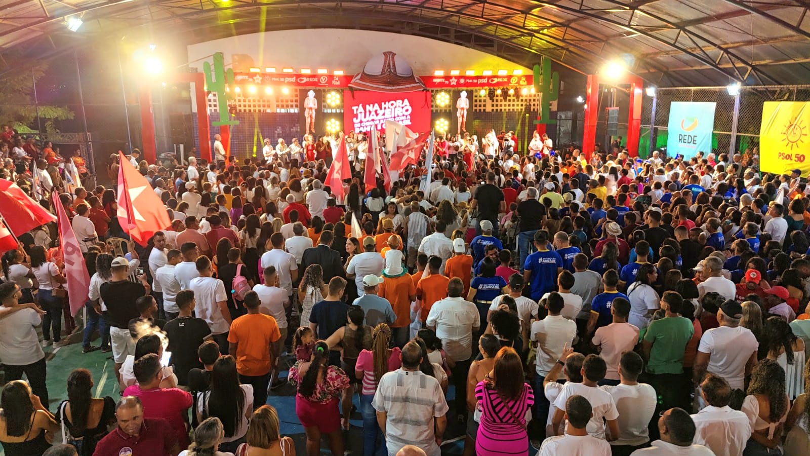 Isaac Carvalho reúne multidão em Convenção e confirma favoritismo em Juazeiro, diz assessoria