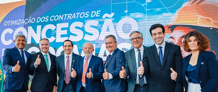 Jerônimo participa do lançamento de programa do Governo Federal para modernização de rodovias