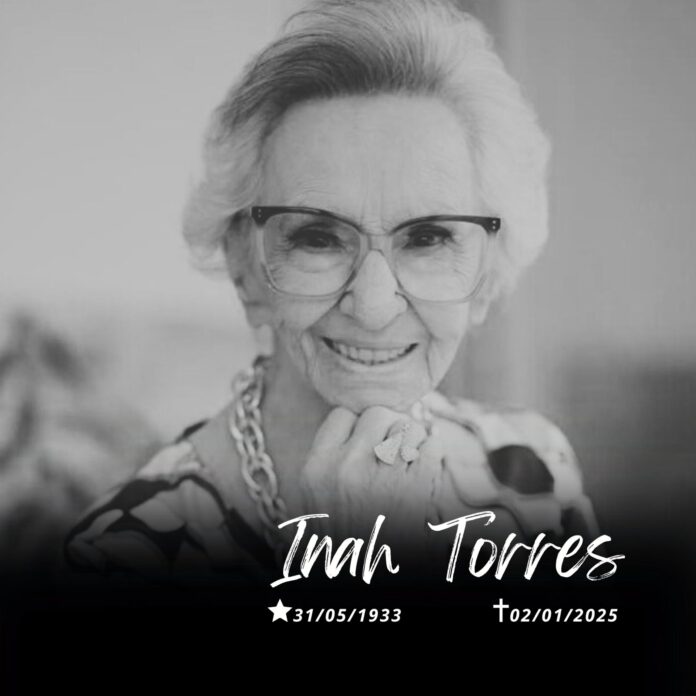 Morre aos 91 anos a Dama do rádio, Inah Torres