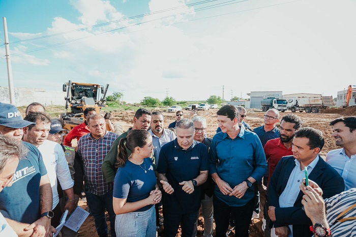 Governadora Raquel Lyra e ministro Renan Filho vistoriam obras da BR-407 em Petrolina