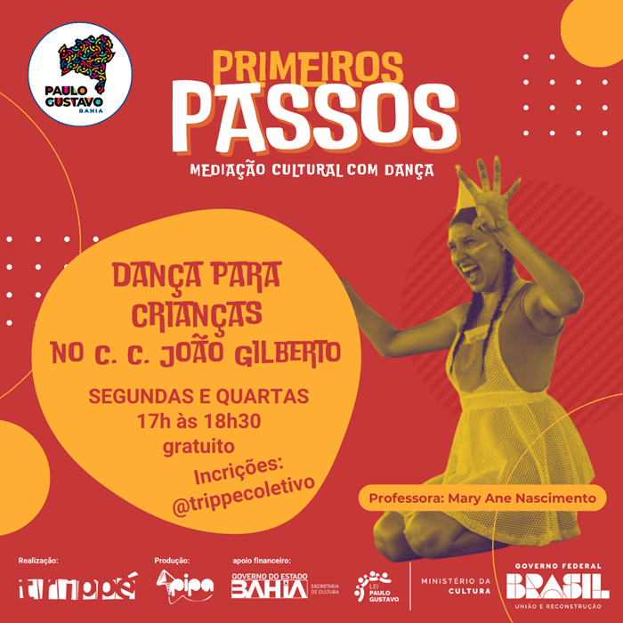 Coletivo Trippé abre turmas gratuitas de dança no Centro de Cultura João Gilberto