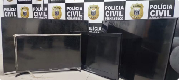 Polícia prende em flagrante suspeito de receptar objetos furtados em emissora de rádio em Petrolina