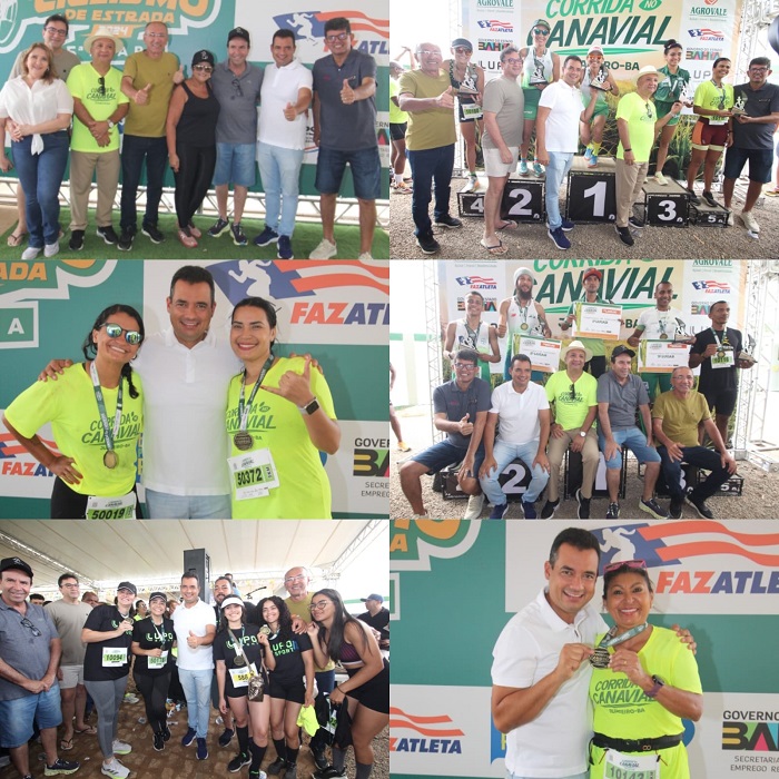 Andrei, acompanhado do deputado Zó, prestigia premiação da III Corrida no Canavial em Juazeiro