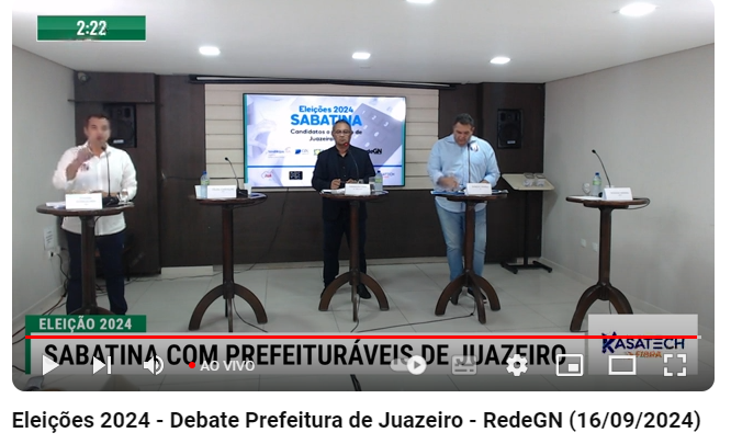 Eleitores de Juazeiro e Petrolina criticam candidatos que não comparecem aos debates promovidos por entidades e emissoras de Rádio