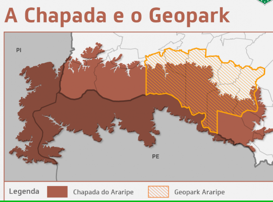 Fósseis encontrados na Chapada do Araripe eram comercializados em site nos EUA