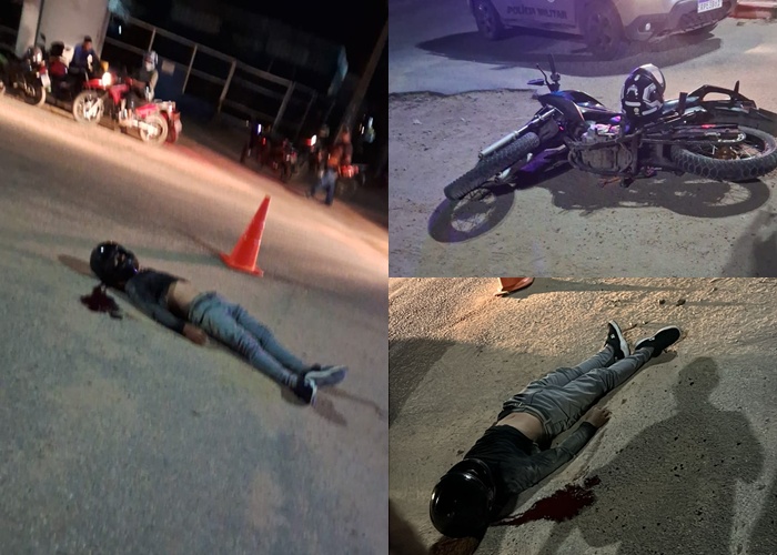 Motociclista morre em acidente no bairro João Paulo II