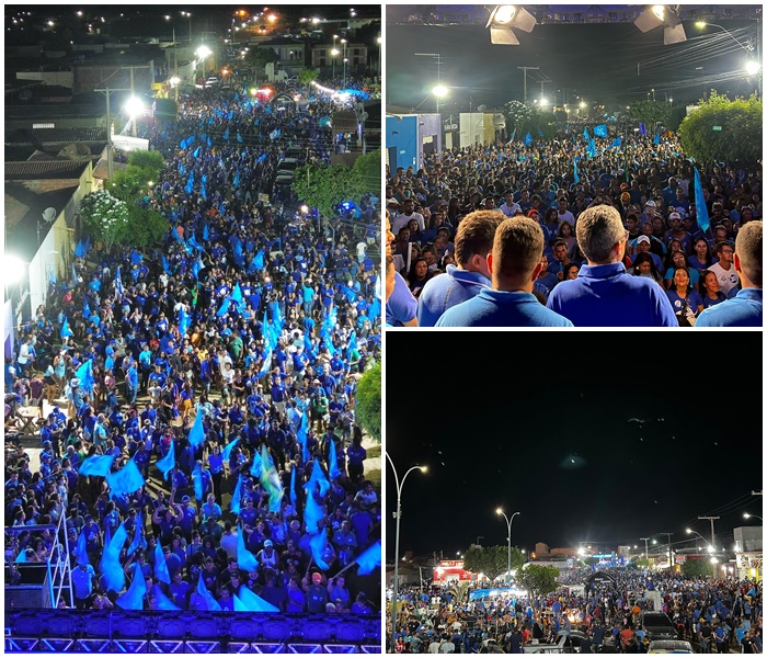 Mar Azul Invade Riacho Seco e Adriano e Juninho fazem história em evento político jamais visto na comunidade, informa assessoria