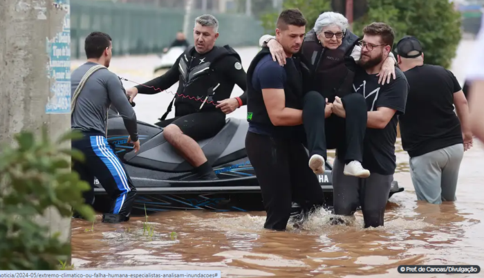 Extremo climático ou falha humana? Especialistas analisam inundações no Rio Grande do Sul