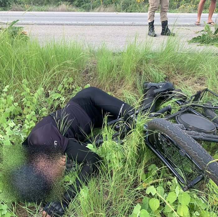 Ciclista sofre mal súbito na Lagoa do Boi zona rural de Juazeiro (BA)