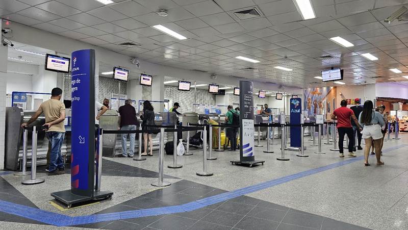 Aeroporto de Petrolina registra aumento de passageiros no primeiro semestre de 2024