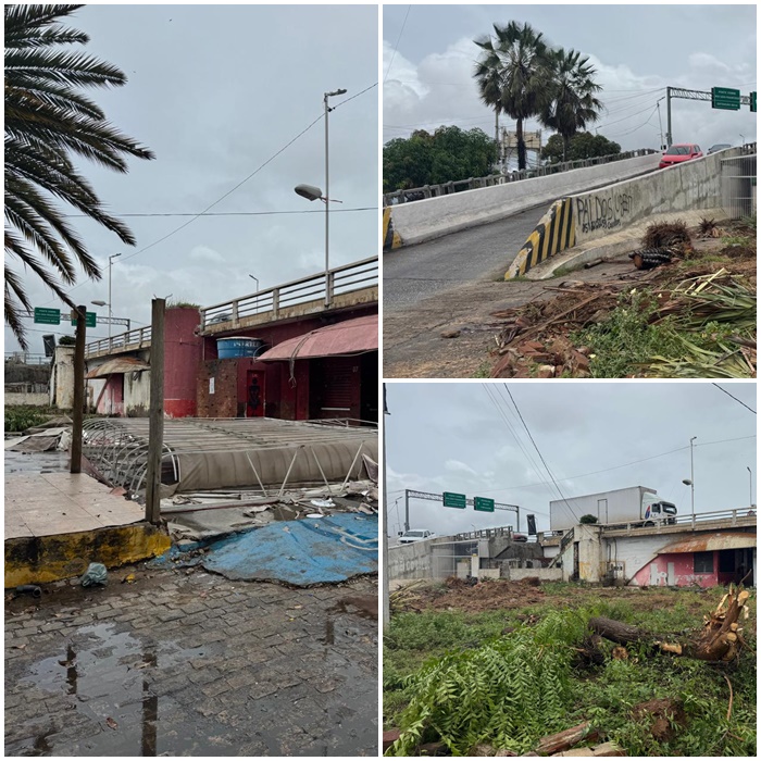 Juazeirenses questionam início das obras na cabeceira da ponte Presidente Dutra, antes de entrega de trechos inconclusos