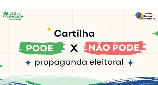 Cidadão poderá se informar sobre o que é proibido e permitido na propaganda eleitoral