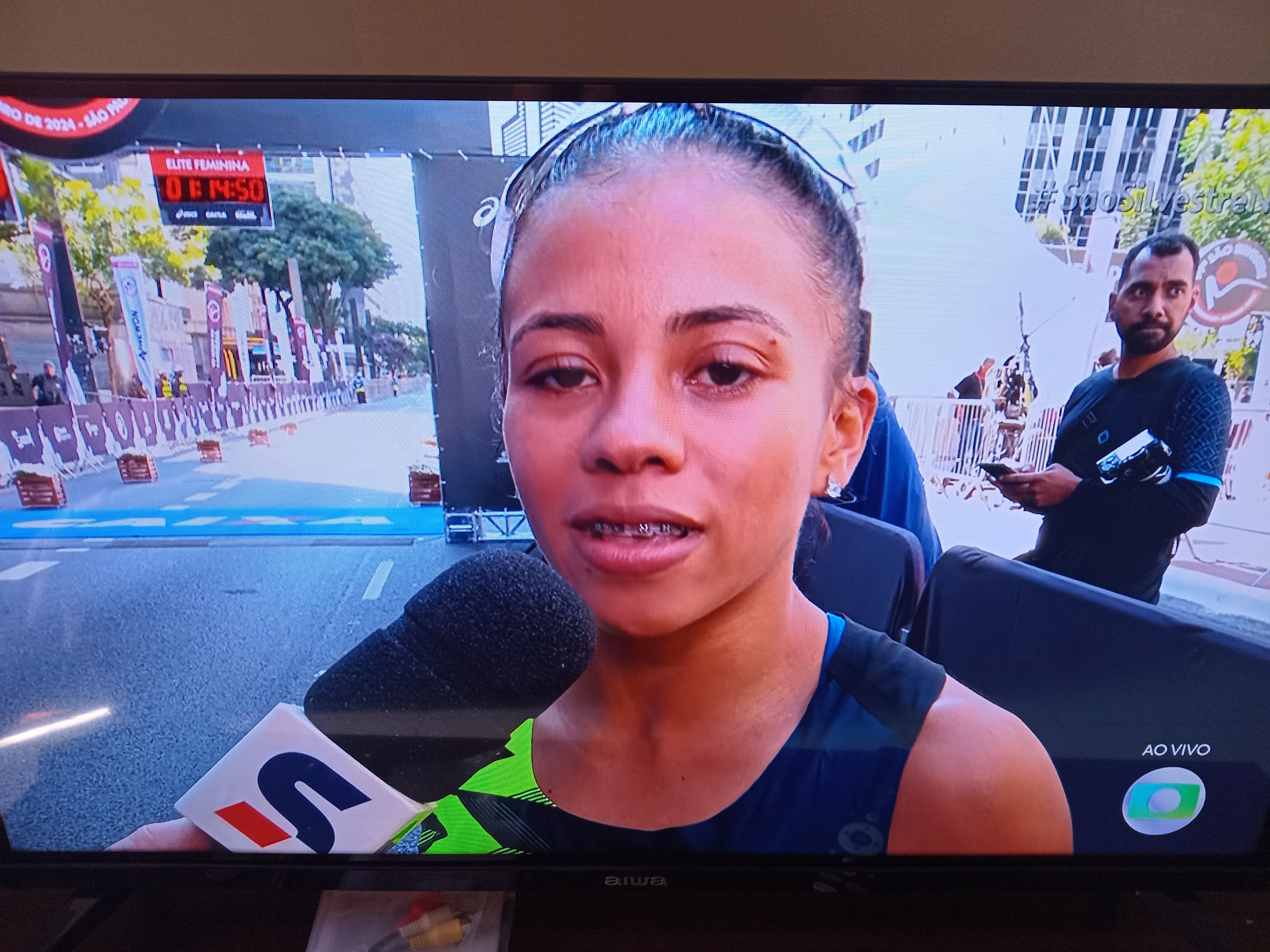 Baiana Núbia de Oliveira, natural de Campo Formoso,  é terceiro lugar na Corrida de São Silvestre