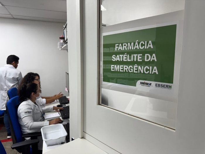 Farmácia satélite é implantada na Unidade de Urgência e Emergência do HU-Univasf/Ebserh