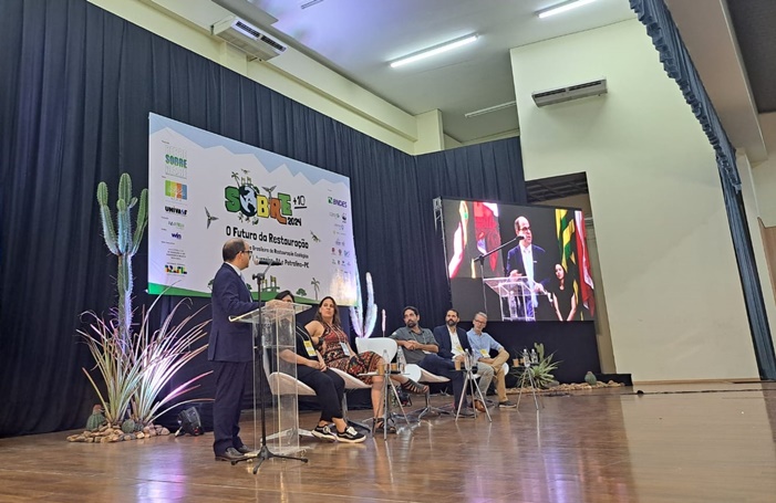 Univasf sediou 5ª Conferência Brasileira de Restauração Ecológica (Sobre + 10 2024)